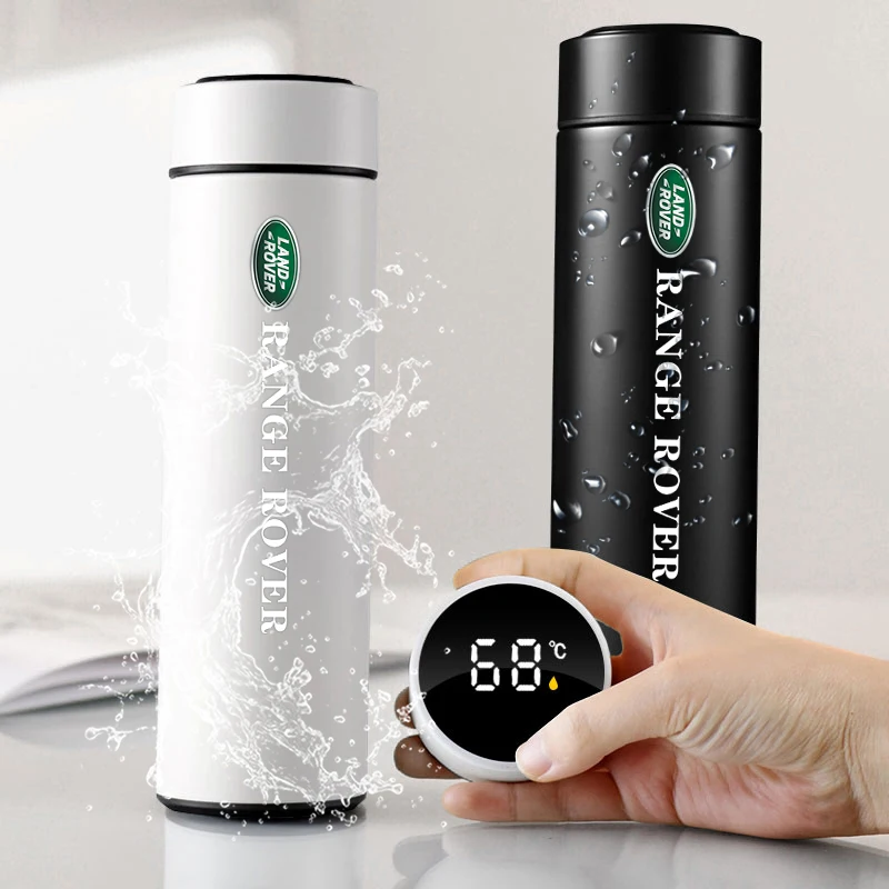 Светодиодный дисплей автомобильная вакуумная фляжка портативная кофейная чашка