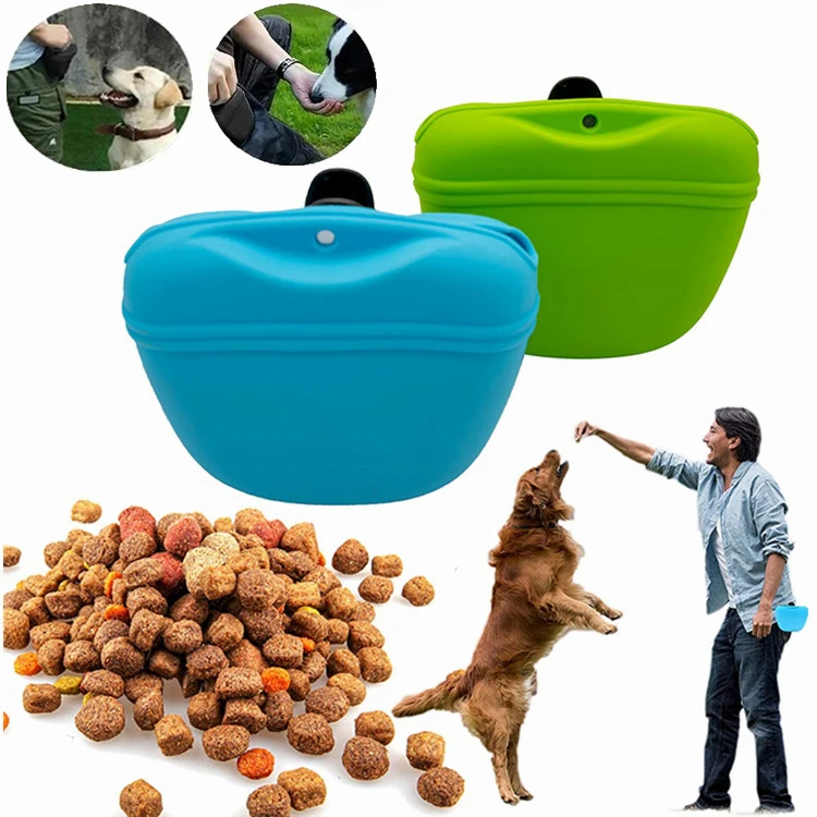 

Portable Pet Dog Training Waist Bag Dog Snack Storage Bog Outdoor Feed Storage Pouch Food Reward Training Waist Bags