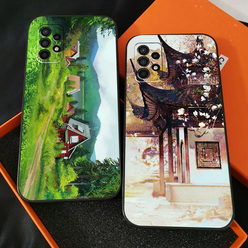 

Vintage Landscape Oil Painting Phone Case For Samsung Galaxy S20 S20 FE S20 Lite S20 Ulitra S21 S21 FE S21 Plus S21 Ultra