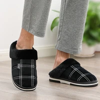 slippers home plus size 45 50 flock striped comfortable house slippers man tpr light soft slippers for men