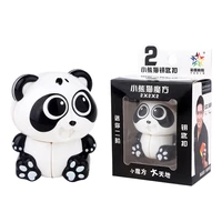 yuxin 2x2 bull panda mouse penguin shape cube cubo magico educatinal puzzle toy