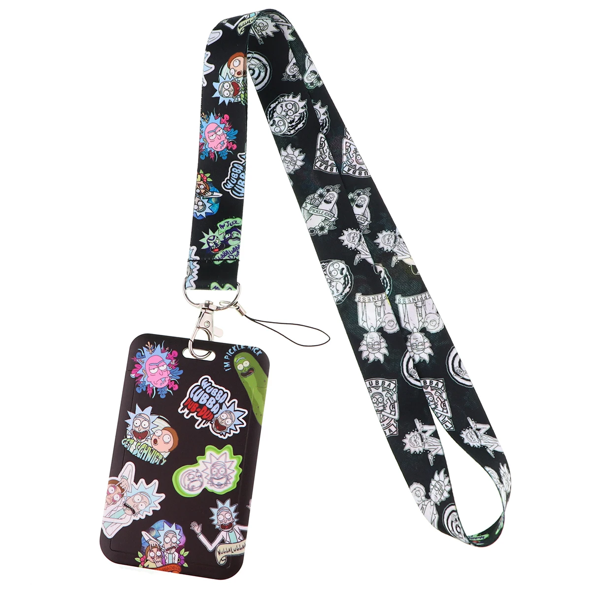 

Cartoon Lanyard For Keys ID Credit Bank Card Cover Badge Holder Anime Phone Charm Key Lanyard Keychain Accessories Gift for Kids