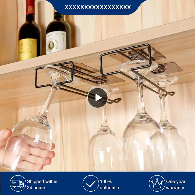 

Multifunctional Wine Glass Holder Iron Towel Racks Kitchen Storage Organizer Wineglass Rack Stand Bar Inverted Shelf Useful
