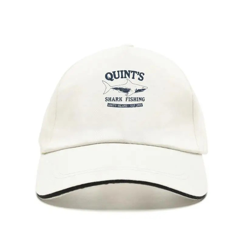 

2022 Snapback Mesh Quints Shark Fishings JAWS Amity Island 1975 navy printed Baseball Cap custom Bill Hats
