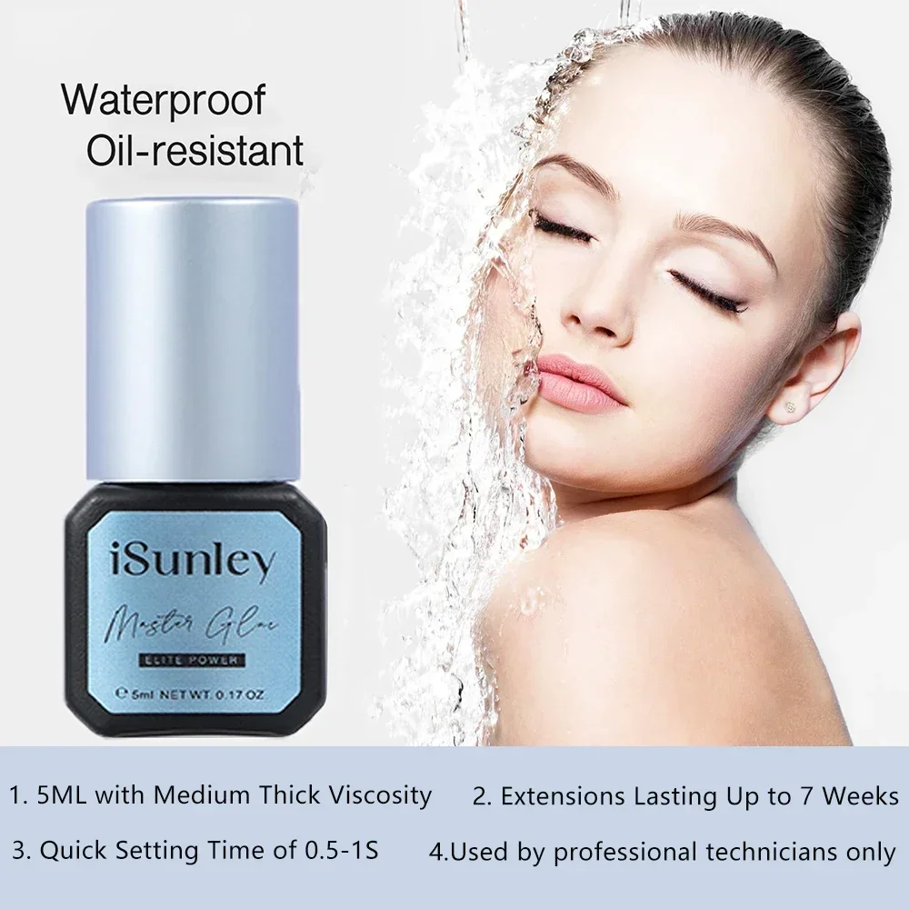 ISunley новый быстросохнущий клей для наращивания ресниц 0 5 s водостойкий