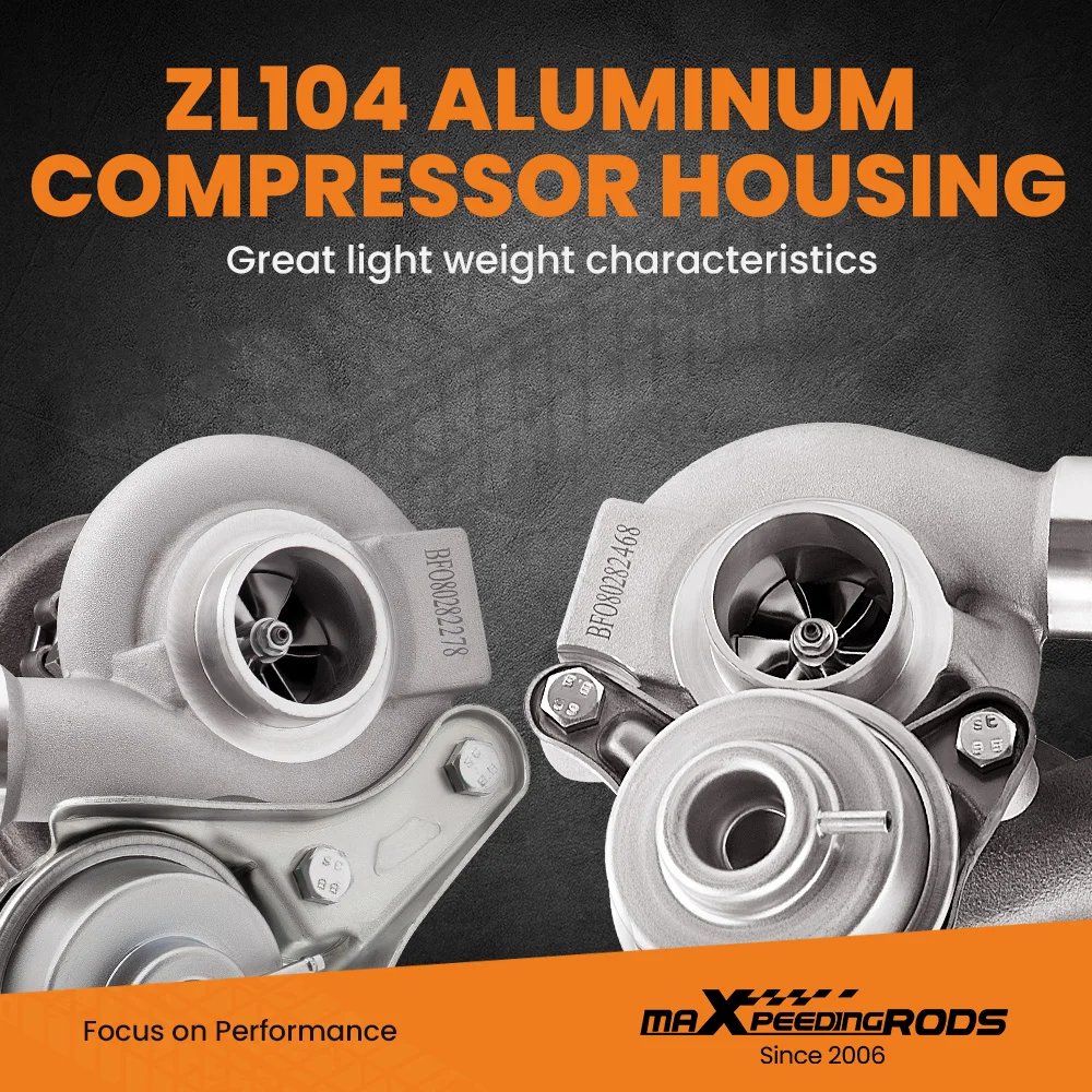 Двойное турбозарядное устройство для колеса BMW N54 3.0L 135i 335i 49131-07031 49131-07040 7583863 49131-07067