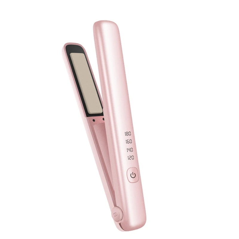 

USB Rechargeable Curling Irons Dual-Purpose Straight Clamps Portable Hair Straighteners Wireless Mini Splints