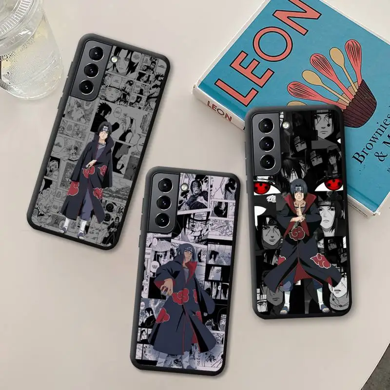 

Japan Anime Uzumaki NARUTO Uchiha Itachi Kakashi Phone Case for Samsung Galaxy S21 Ultra S20 FE M11 S8 S9 Plus S10 5G lite 2020
