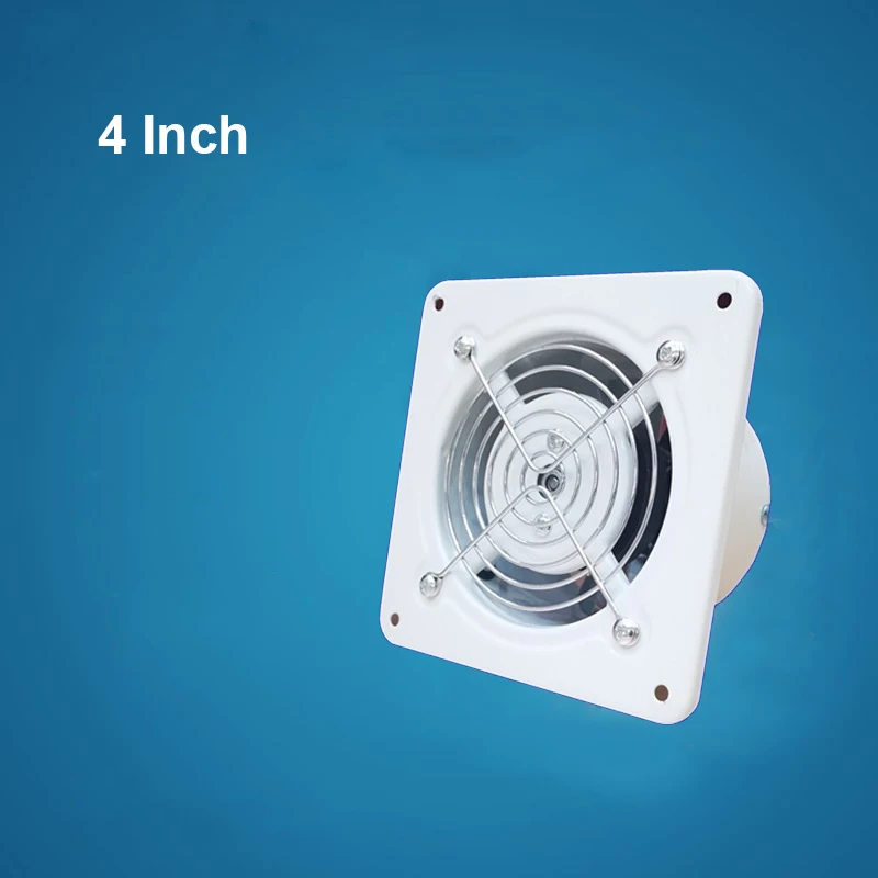 

4-дюймовый встроенный вентилятор для воздуховода, вентилятор для вентиляции металлических труб, вытяжной вентилятор, семейный вентилятор д...