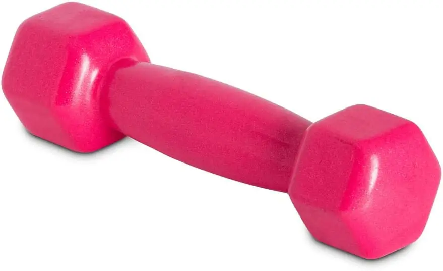 

Halter Sextavado Emborrachado 1Kg - Rosa