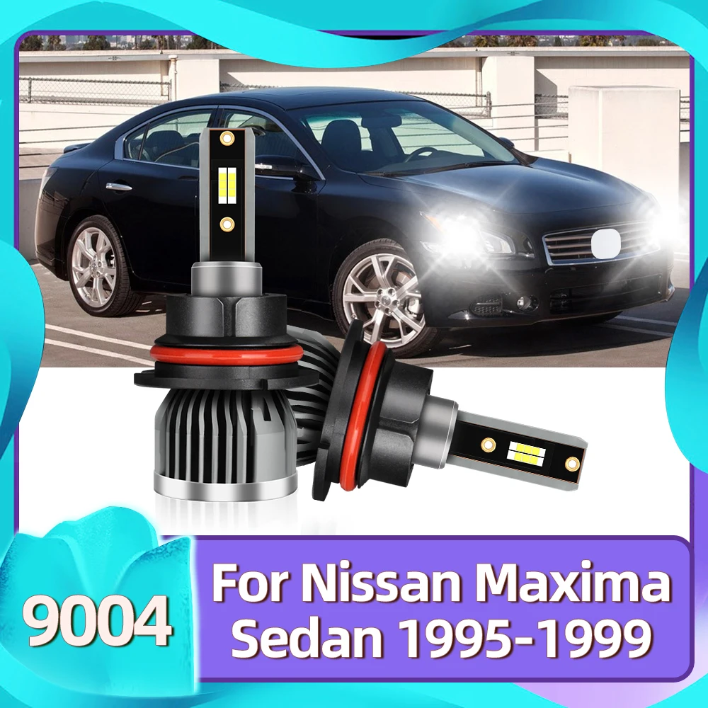 

Roadsun фары светодиодные фары авто 12 В для Nissan Maxima Sedan 1995 1996 1997 1998 1999 заменить передние лампы 9004 HB1 Luces 2 шт