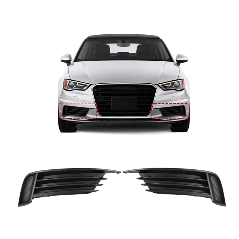 2 шт. передний бампер для A3 S3 2013-2017 8V5807681 8V5807682