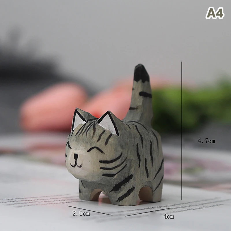 

Деревянная фигурки кошки YOWEI