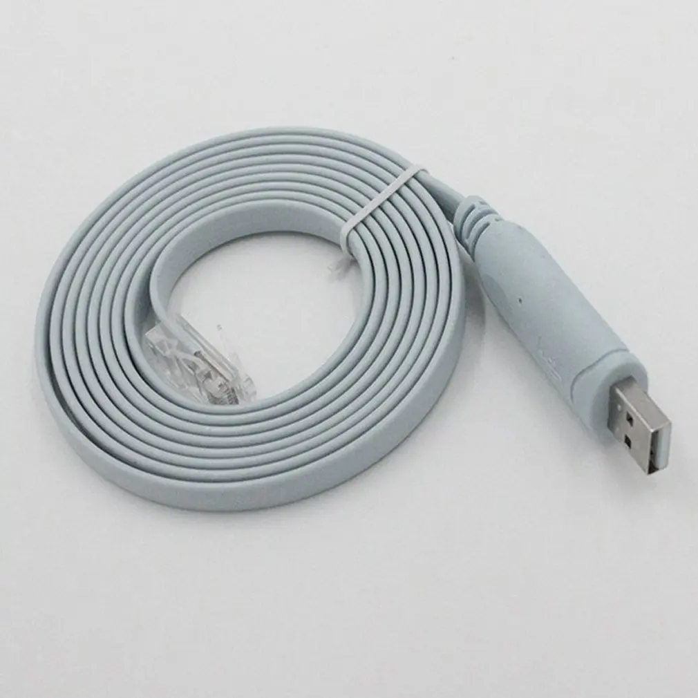 

USB-удлинитель для консоли RJ45 с чипом FTDI для маршрутизаторов/переключателей, с поддержкой кабеля консоли ОС Windows и Linux
