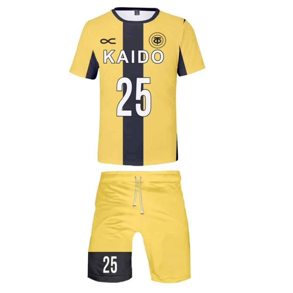 

Аниме Aoashi Косплей костюмы № 33 футболка шорты спортивная форма комплект Хэллоуин Карнавальный Костюм