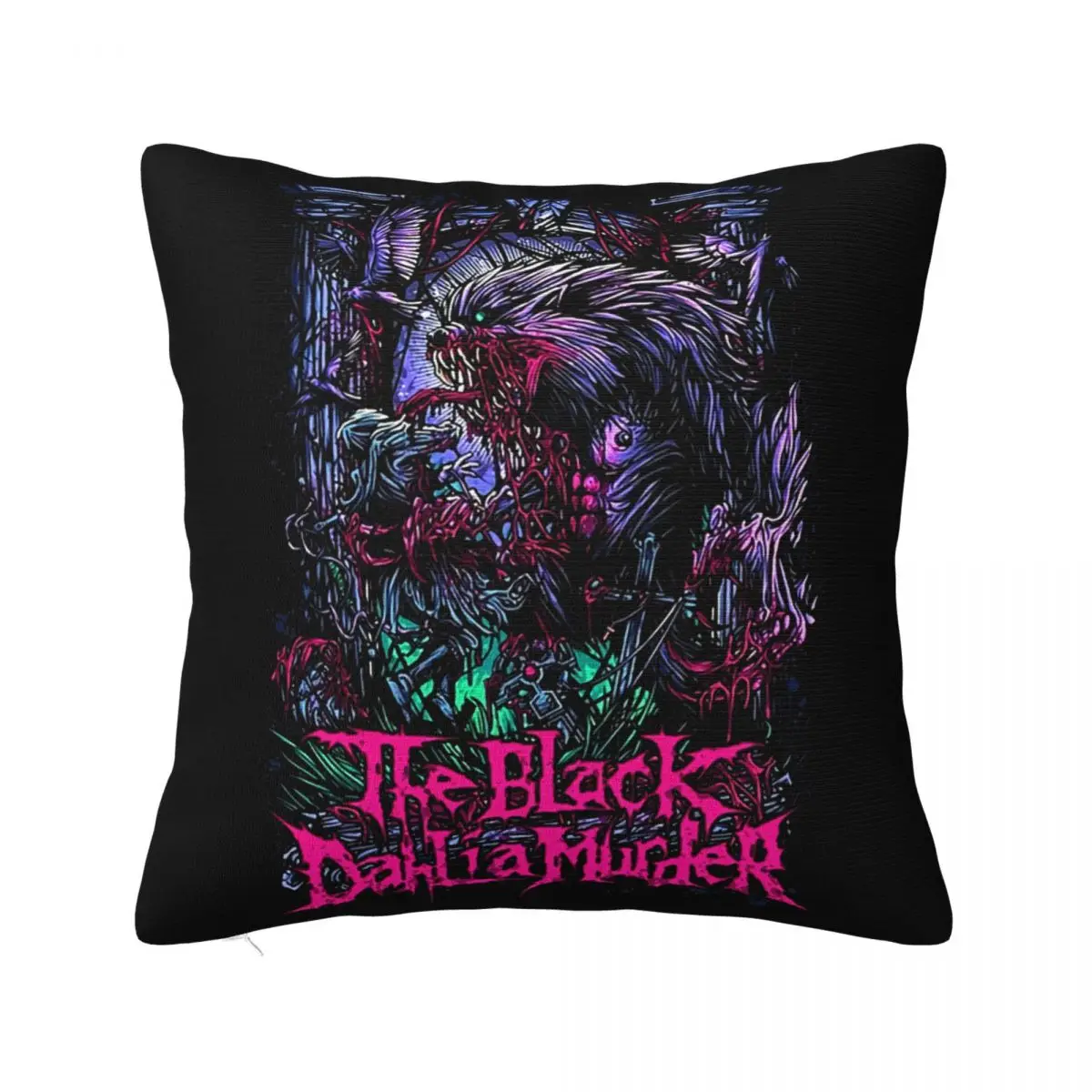 Кружка Black Dahlia Murder Wolfman с американской металлической лентой размеры от S до 6XL