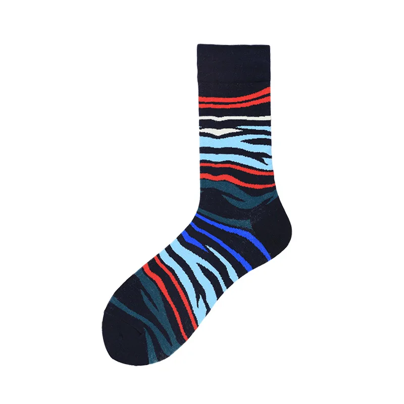 

Fashion Trend European and American Wind Happy Street Skateboard Socks Cartoon Funny Comfortable Couple Socks