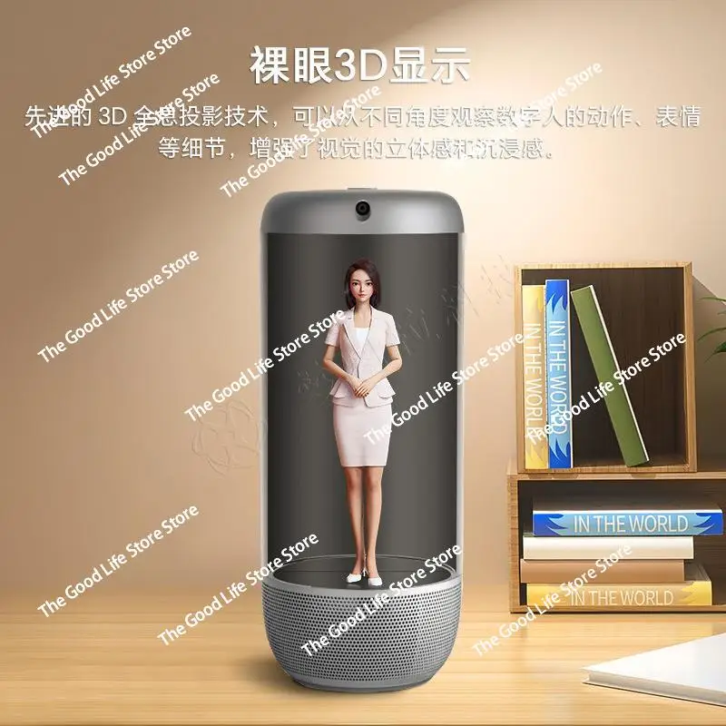 Фото Дисплей Ai HoloBox Поддержка голографического настольного компаньона объединяет усовершенствованное голосовое взаимодействие с питанием от искусственного интеллекта №2