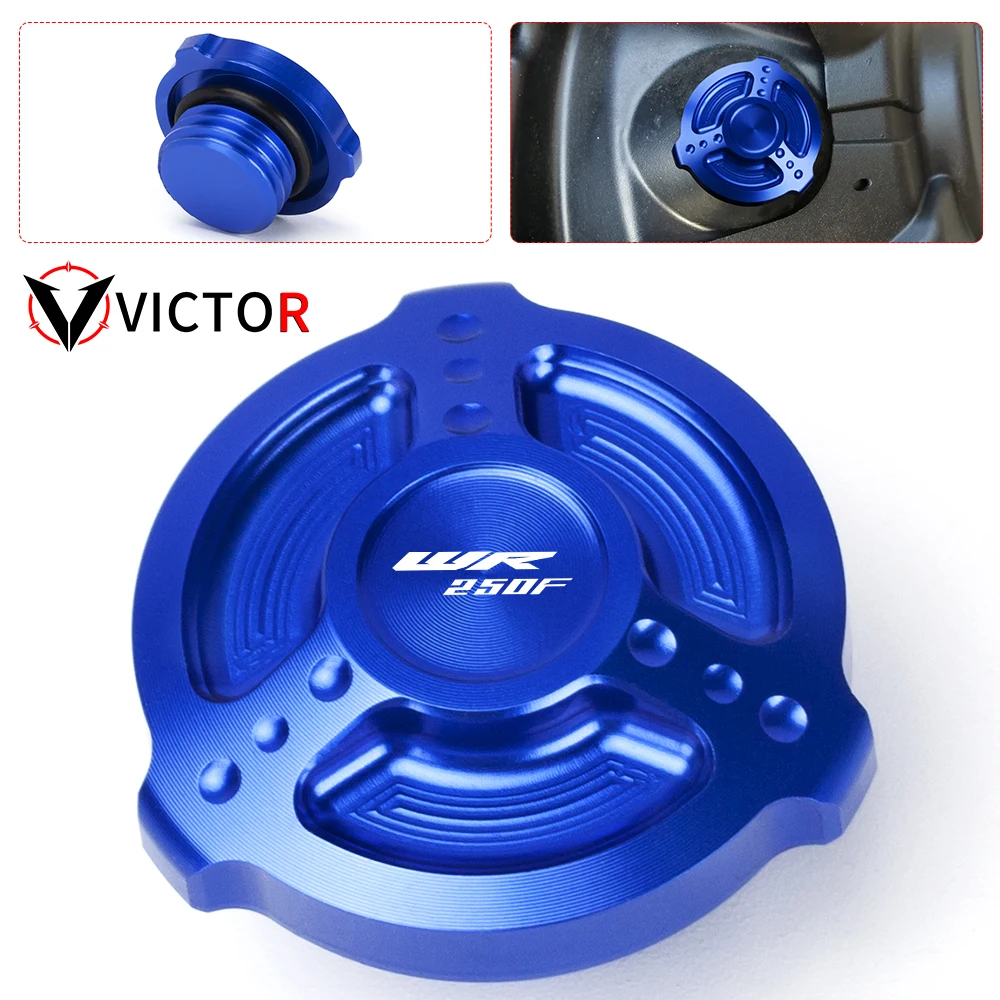 

New Type For Yamaha WR250F WR450F WR250R WR250X WR 250R 250F 250X 450F Motocycle M20X2.5 CNC Aluminum Oil Filler Cap Cover Screw