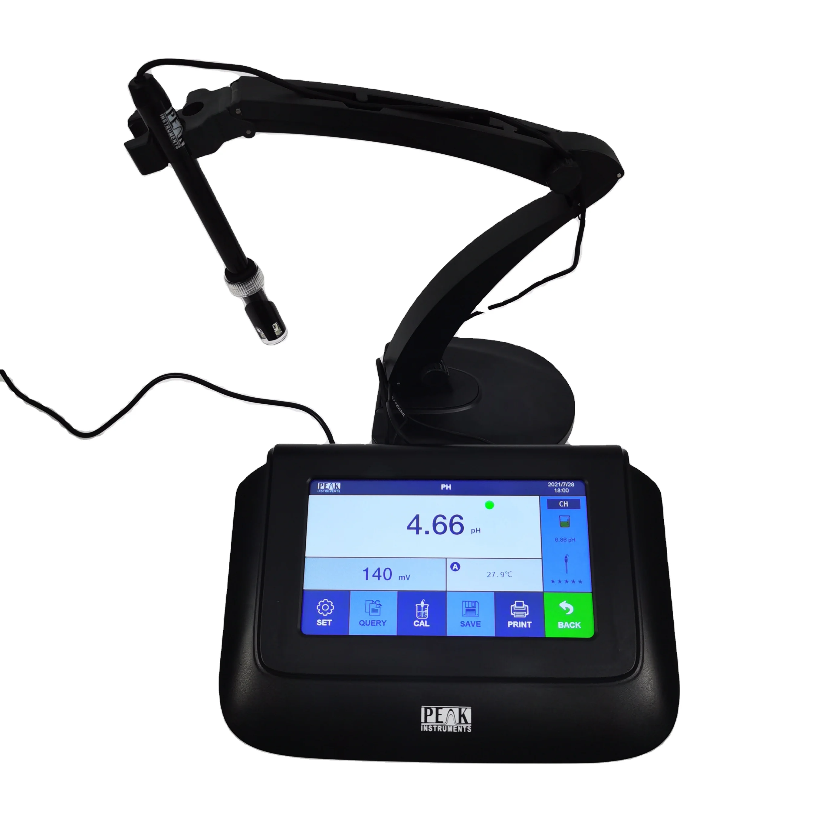 

Laboratory Automatic Temperature Compansation Water Testing Ph 3 In1 PH Metre for Water Analysis