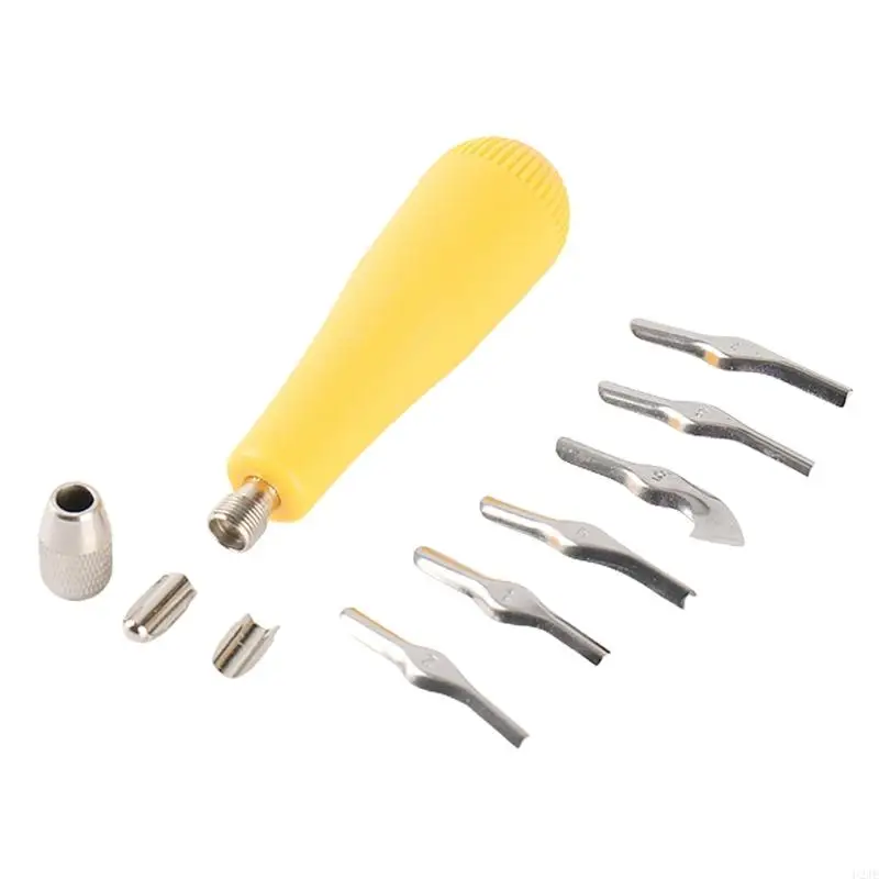 U2JE Linoleum Carving Tool набор с 6 размерной резьбой для резьбы резак -резак Lino