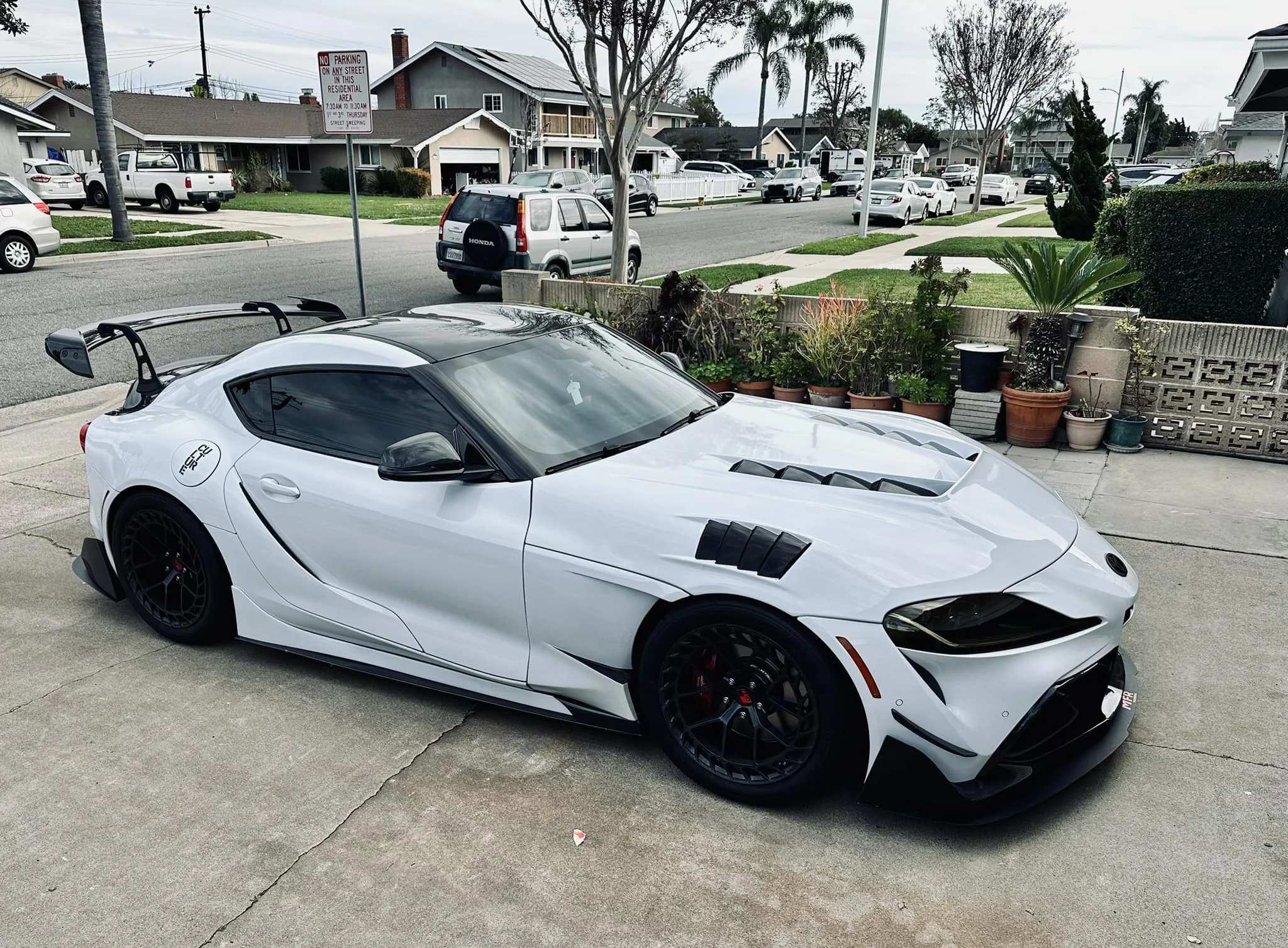 Сухое углеродное волокно Suora A90 A-D Wing Для Toyota GR Supra A91 MK5 комплект заднего спойлера