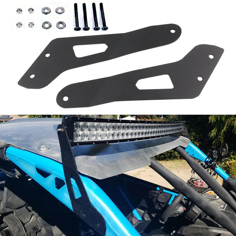Для 2017- 2023 Can Am Maverick X3 &amp Max X RS / DS MR Turbo R UTV Φ Bar Mount для 50-дюймового стандартного
