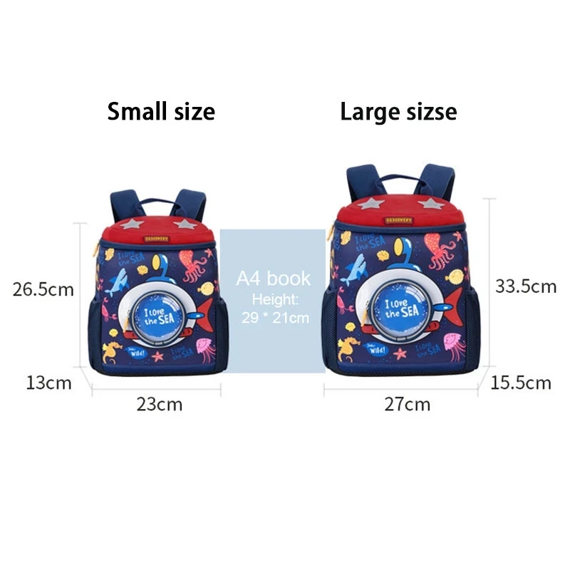 Unicorn School Backpack For Girls, Light Weight Kids Backpack ,Kindergarten Children School Bag Boys Dinosaur BookBags