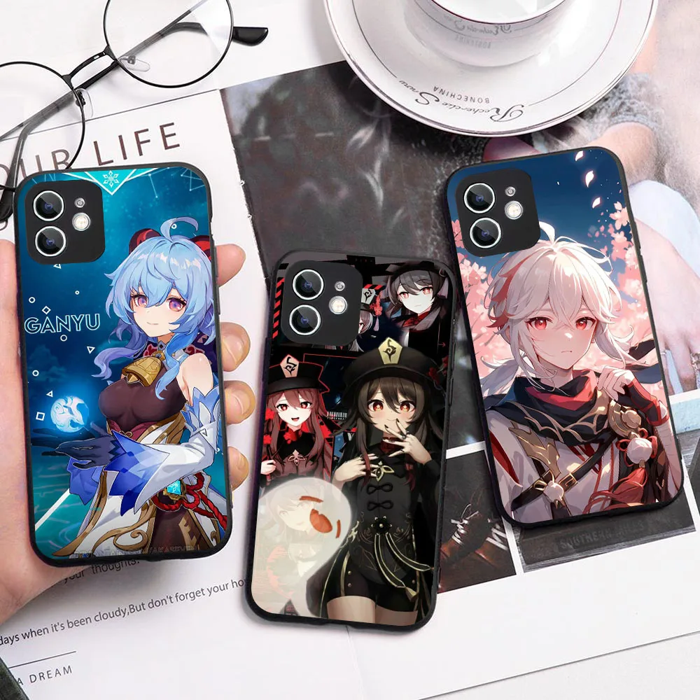 RK-30 Genshin силиконовый чехол для Huawei Nova 5T Y5P Y6 Y6S Y6P Y7 Y7A Y9 Y9A Y89 Y8S Y9S Prime