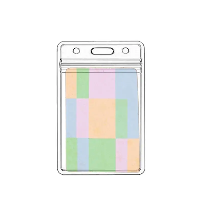 

Вертикальный держатель для бейджей с отверстиями для шнурков