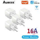 Умная розетка AUBESS с поддержкой Wi-Fi и голосовым управлением, 16 А