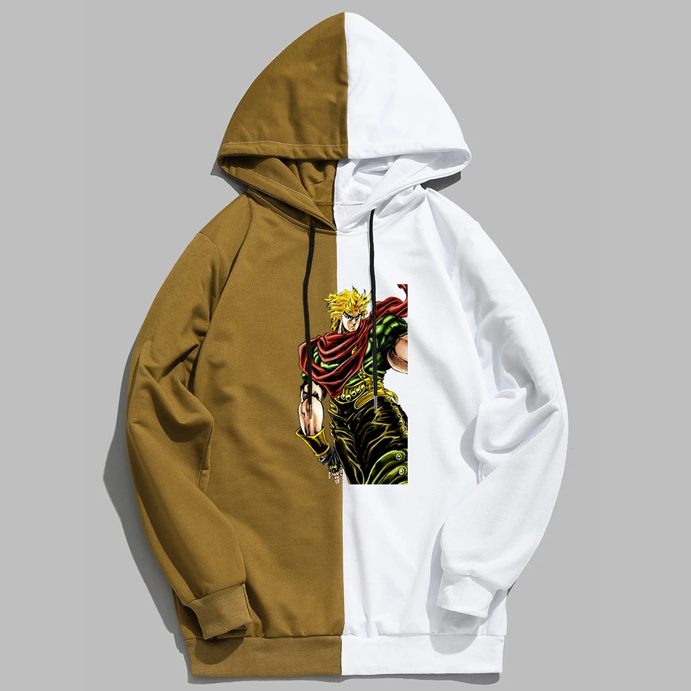 

Jojo's Bizarre Adventure Anime Hoodie Japan Loose Sportswear Long Sleeve Hoodies Cosplay Sweatshirts Pullover Unisex Tops Winter