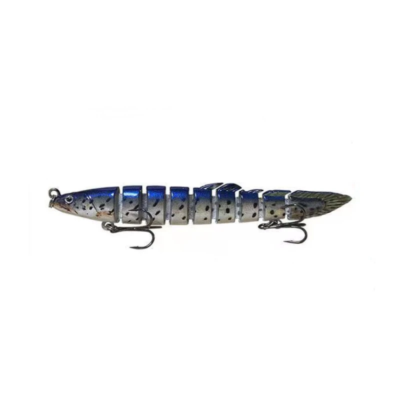 

Fishing Lure Cloth Strip Jointed Fish 10cm-13cm 10g-21g Luya Bait Bionic Jointed Broken Jointed Hard Bait Fishing Tackle