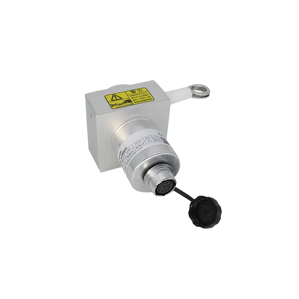 

2000mm absolute encoder draw wire displacement position sensor RS485 output linear encoder