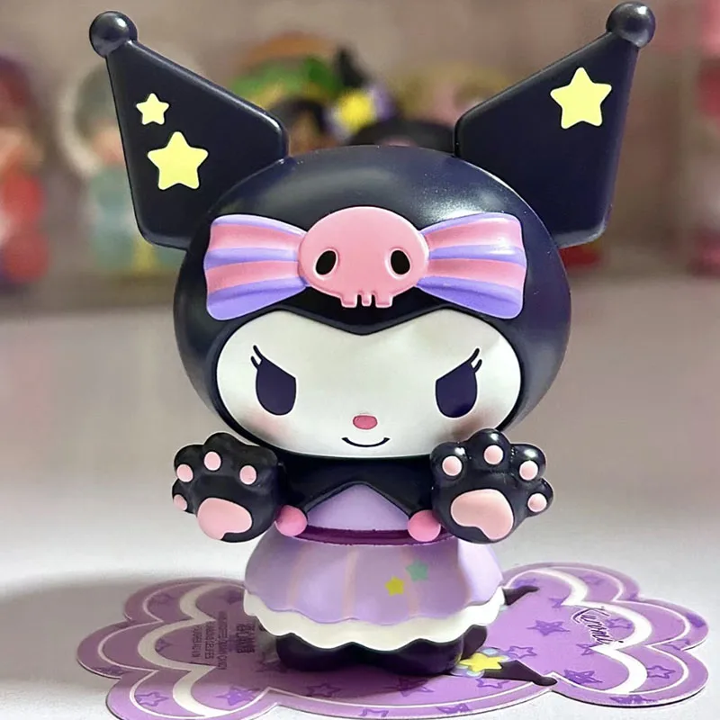

Miniso Creative Premium Kuromi Genuine Blind Box Trick Or Treat Series Halloween Fashion Play Handmade Exquisite Model