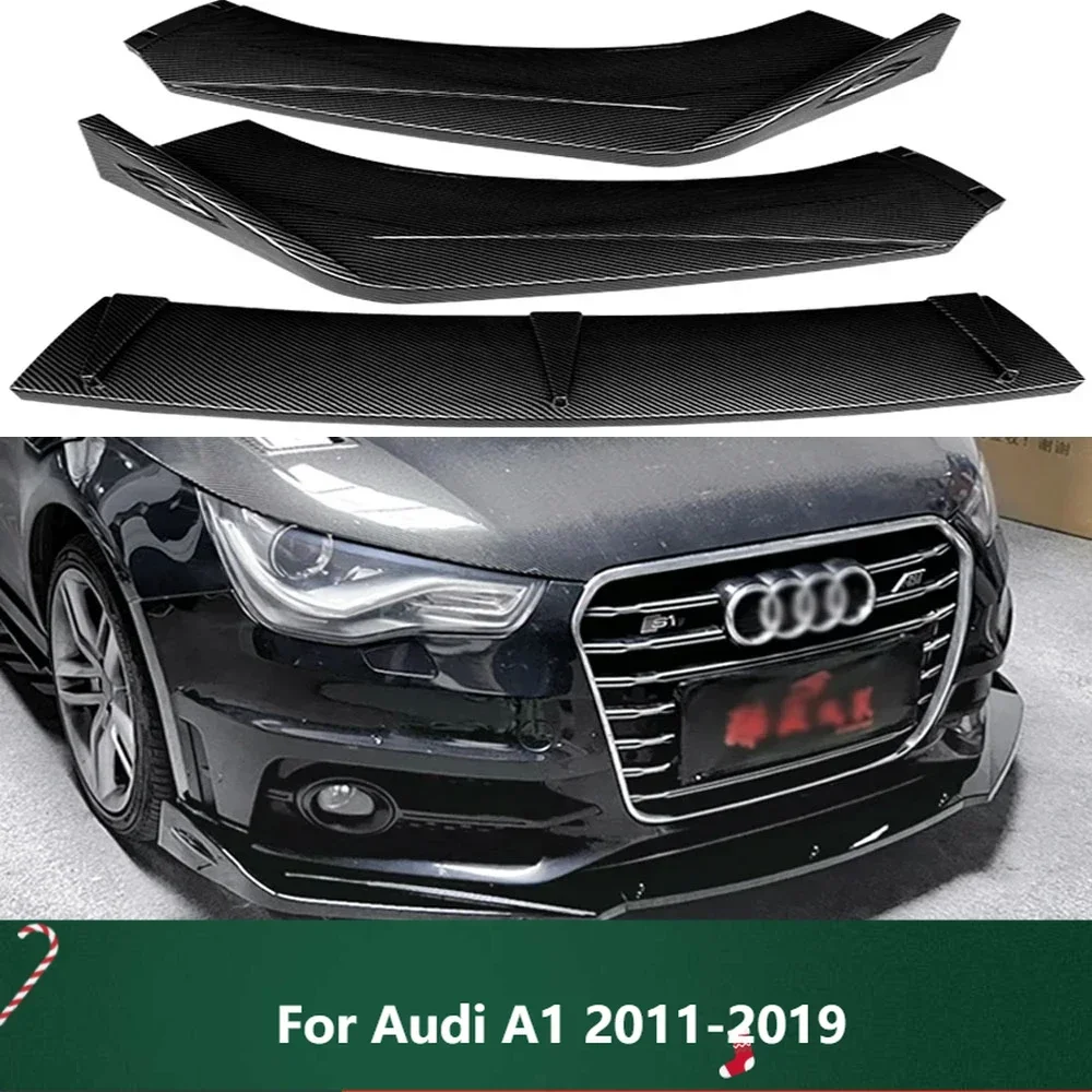 Новинка! Совершенно новый яркий черный сплиттер для переднего бампера из