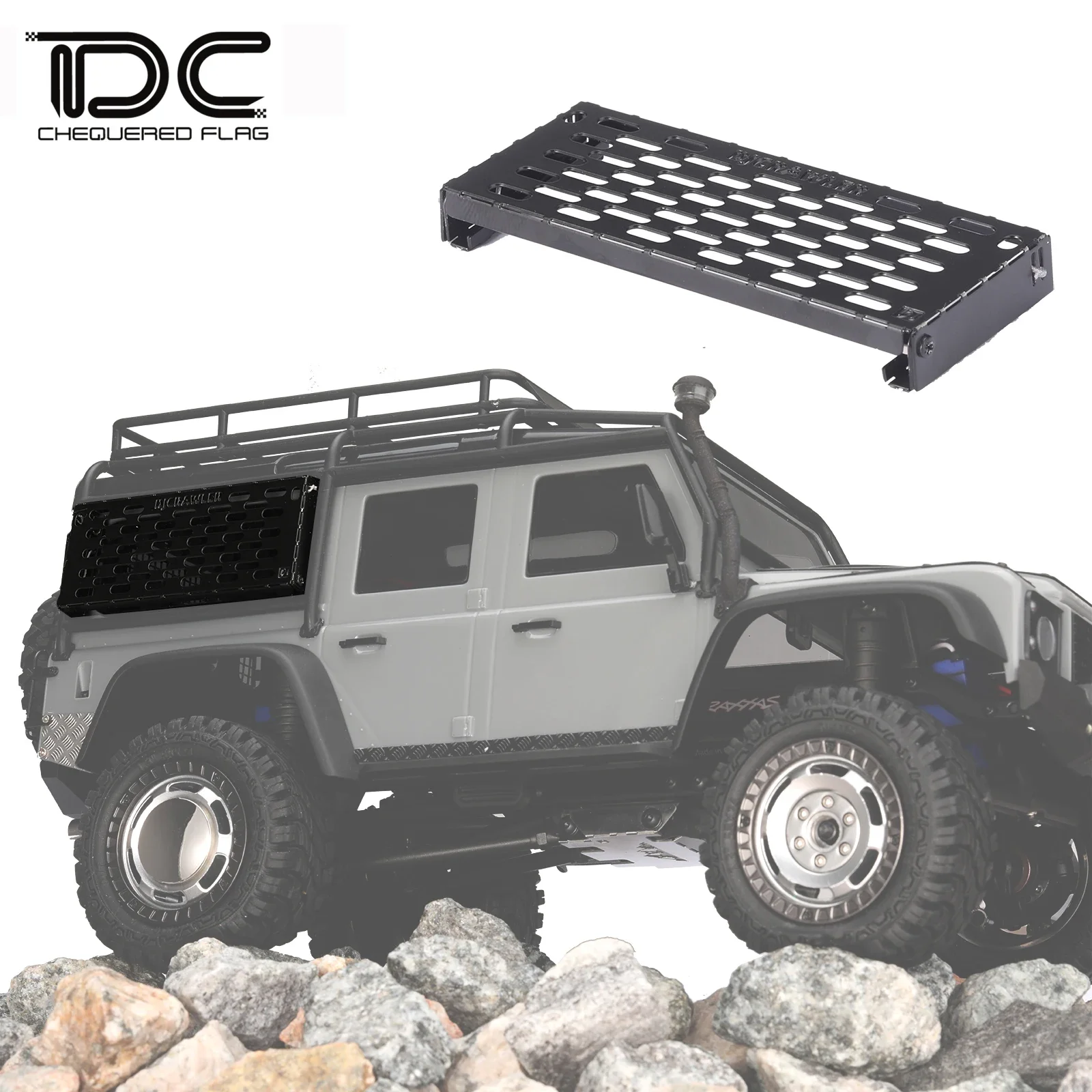 DC 1/18 металлический складной походный стол для TRX4M Defender D110 D90 аксессуары