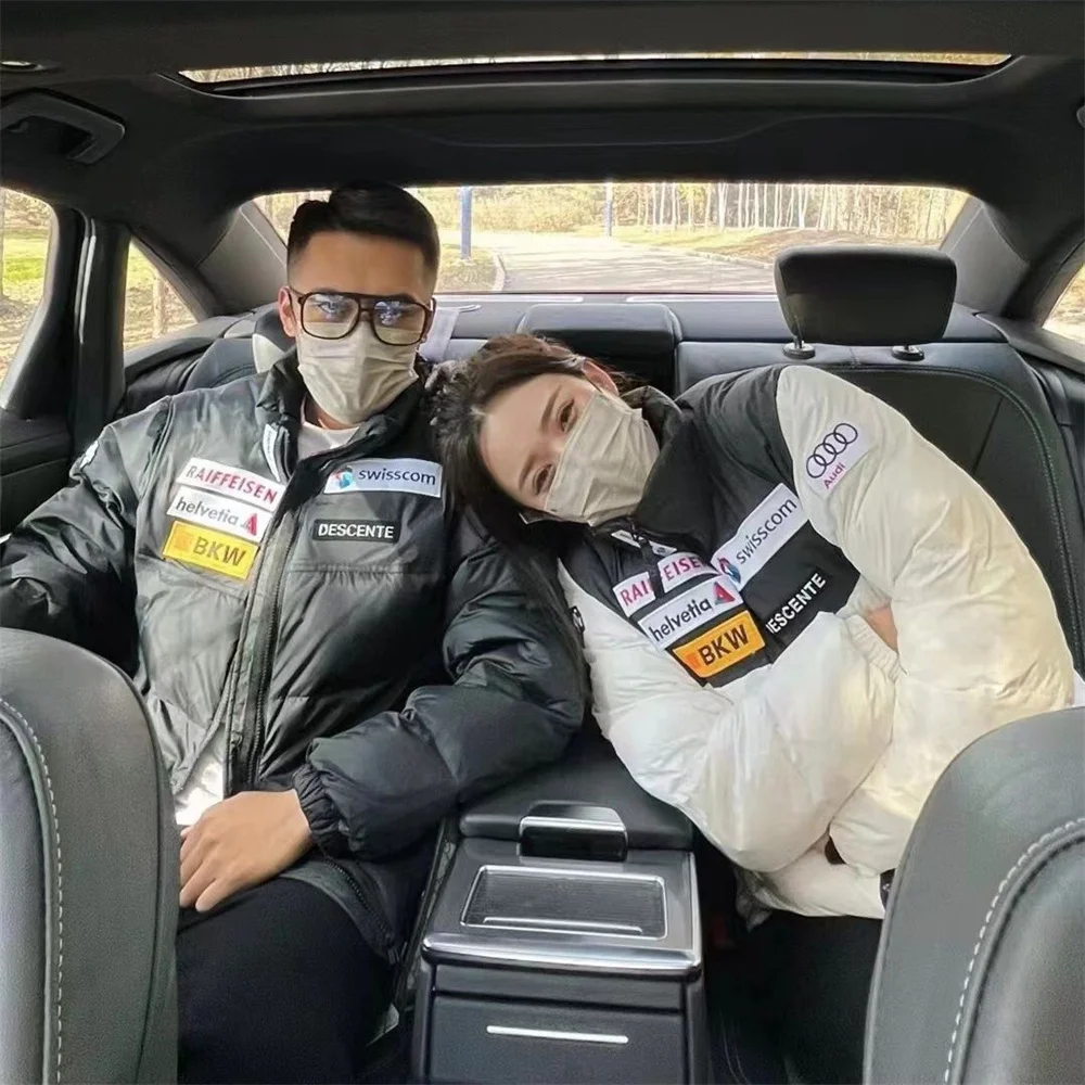 

Зимняя мужская куртка, новинка на зиму, свободное плотное мужское хлопковое пальто, однотонное повседневное пальто с подкладкой из хлопка, ...