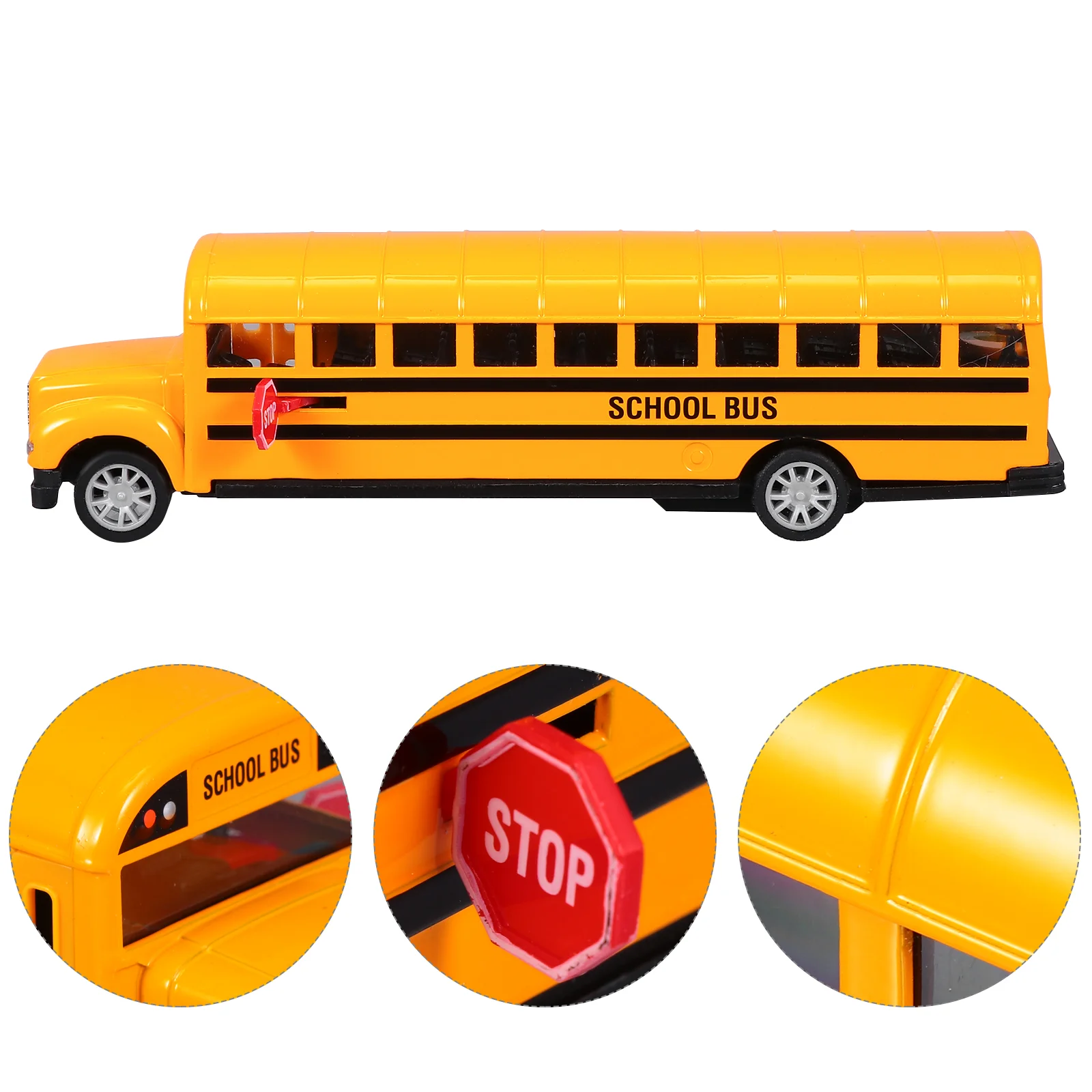 

Школьный автобус, игрушечный автомобиль, детские игрушки, миниатюрный малыш из сплава с длинным носом