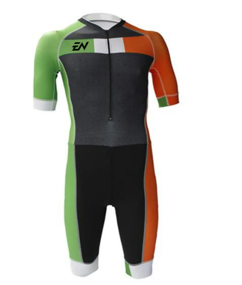 

2022 ENCYMO NEW Skin Suit One Piece Tights Clothing Cycling Triathlon Skinsuit Sets Maillot Ropa Ciclismo Gel MTB Bicycle Jersey