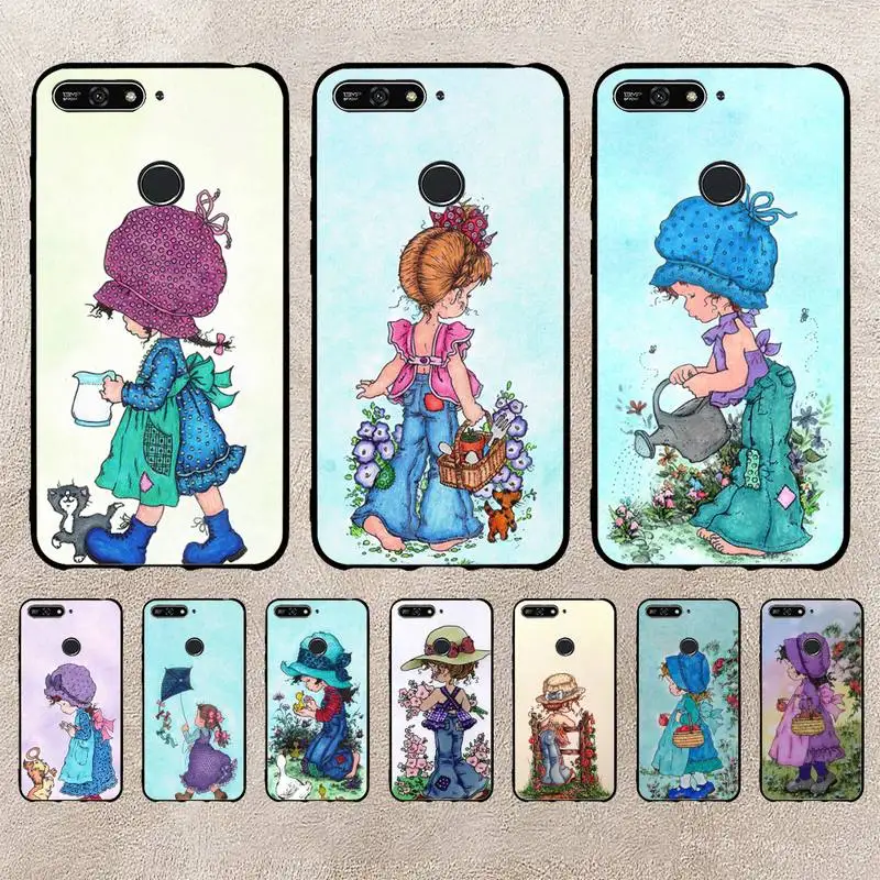 

Sarah Kay Little Girl Phone Case For Xiaomi 11 10 12Spro A2 A2lite A1 9 9SE 8Lite 8explorer F1 Poco 12S Ultra Cove