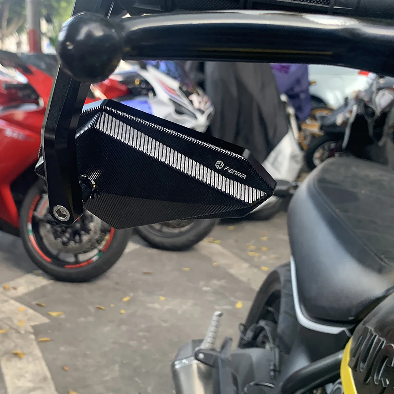 Торцевое зеркало для мотоцикла руля Sportster HONDA Shadow VTX1800 KAWASAKI Vulcan SUZUKI YAMAHA VStar Bolt 25 мм