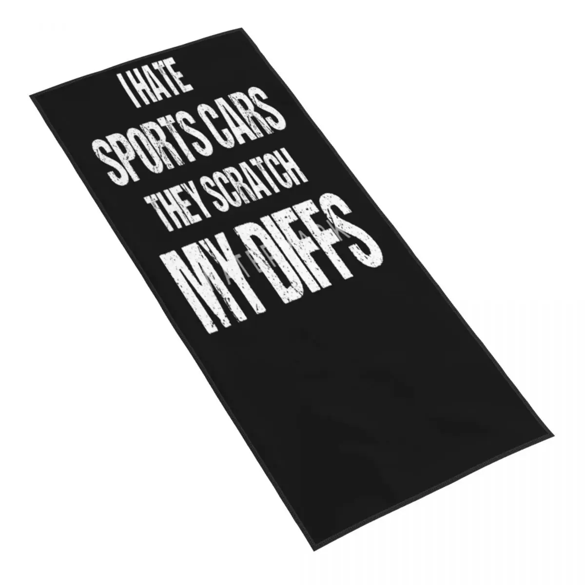 

I Hate Sports Cars Offroad Towel Skin-friendly Fabric Beach Souvenir Gift