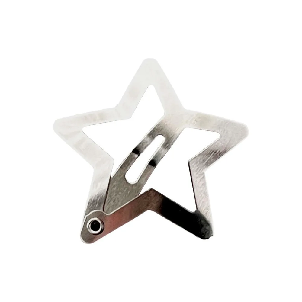 Заколка для волос с острыми звездочками 10 шт