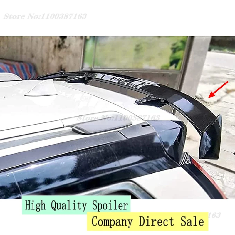 

Тип спойлера ДЛЯ багажника TE, карбоновая поверхность, крыло для заднего багажника, ABS-материал, аксессуары для ремонта, спойлер для Hyundai Kona 2017 - 2020