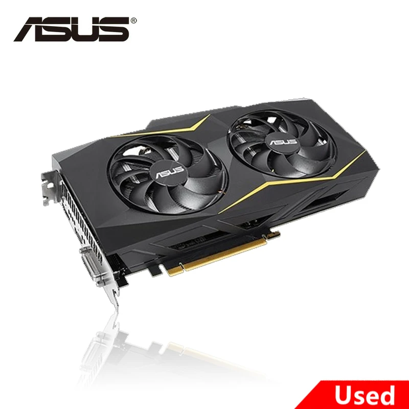 Б/у графическая карта ASUS GTX 1660 6 ГБ графический процессор для NVIDIA - купить по