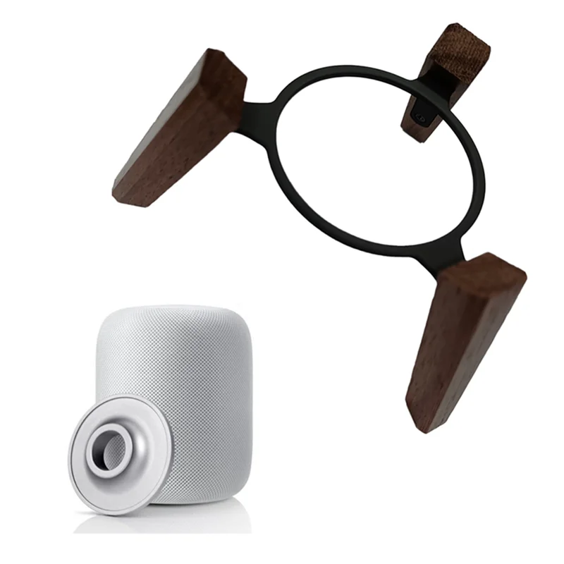 Для Homepod мини-кронштейн Apple аудио кронштейн аксессуары деревянная основа