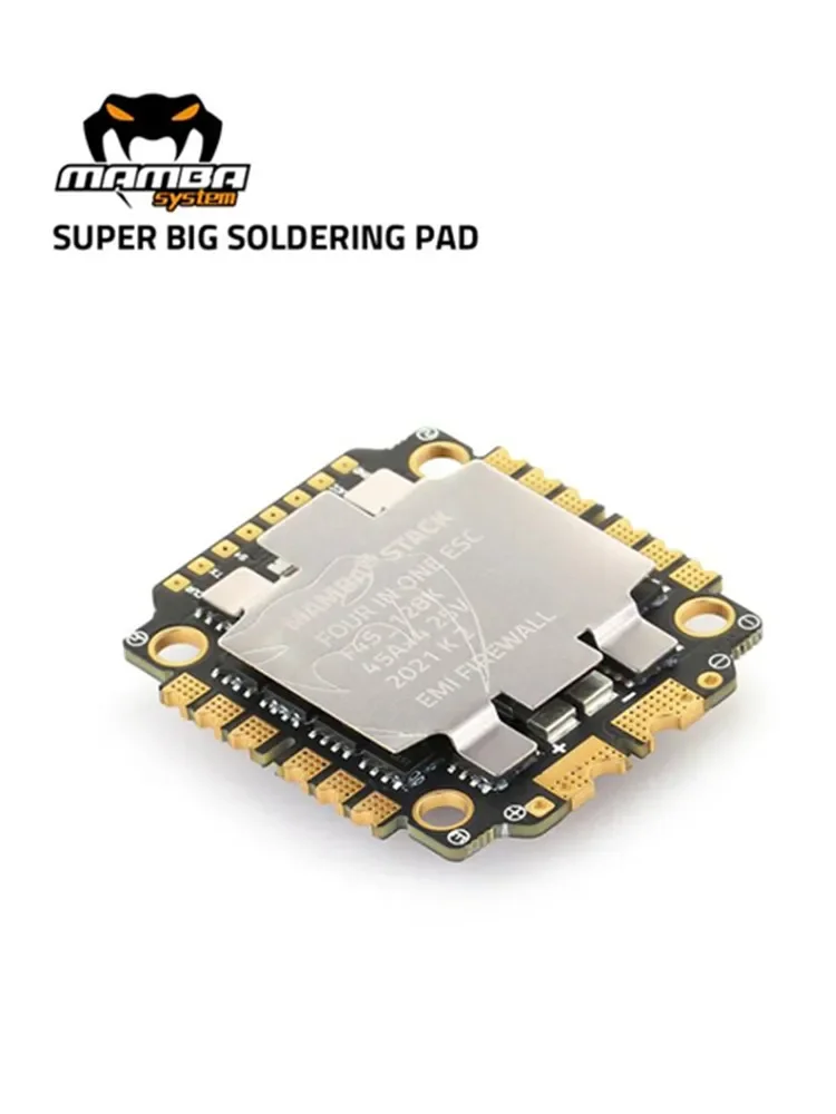 Diatone MAMBA F45_128K BL32 4IN1 ESC 45A 3~6S BLHeli_32 Dshot300/600/1200 TVS Защита 30 5 мм/M3 для гоночного дрона FPV