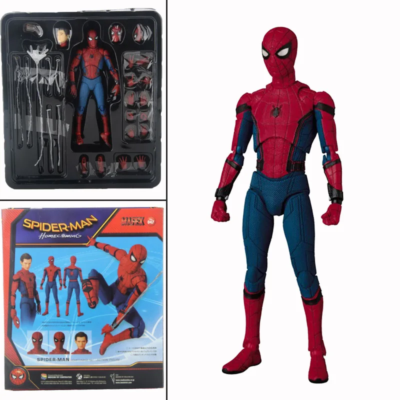 Фигурка Marvel Mafex Дэдпул Джокер Человек-паук киборг вспышка вемон Брюс Уэйн Аквамен