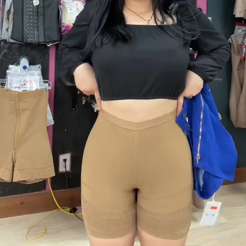 Binder Top Gaine Amincissante FeHigh Waist Hip Lift Shorts High Seamless  Shaper  Body  Buttlifter Sexy​ ​Lingerie Women